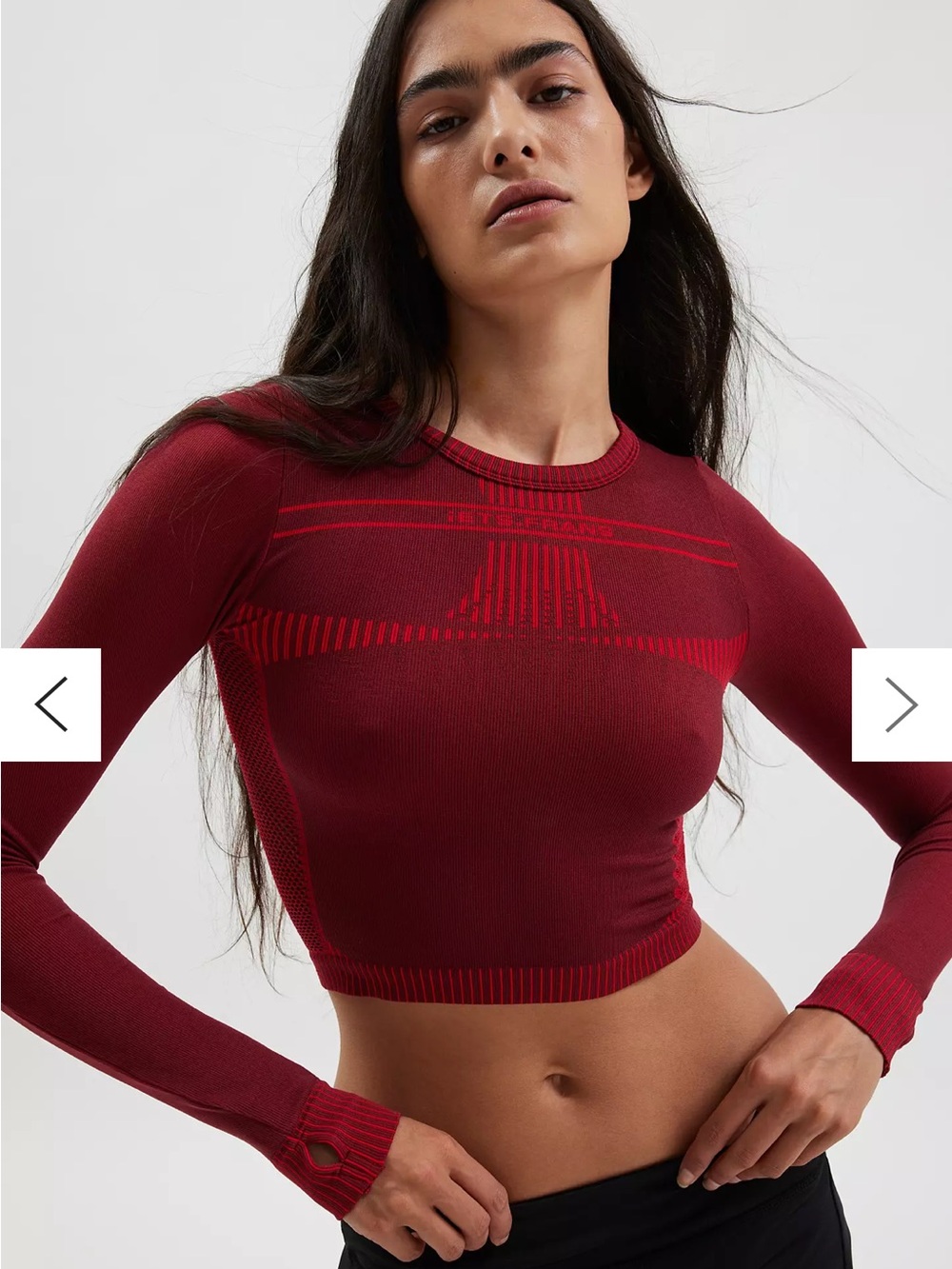 Iets Frans back tie top